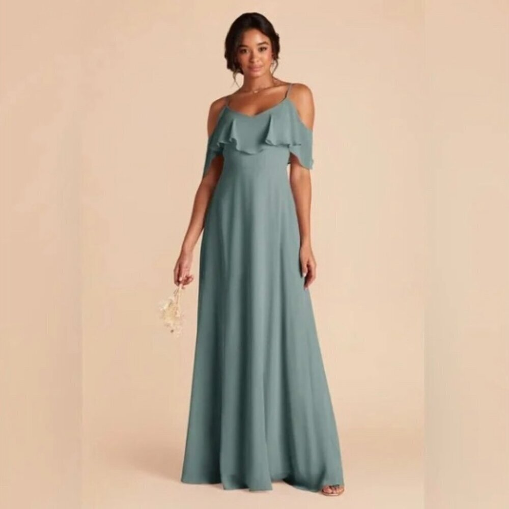Birdy Grey Jane Convertible Bridesmaid Dress Wedding Guest Formal Size Med NWT